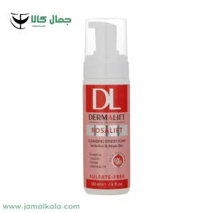 فوم شستشو پوست حساس رزالیفت درمالیفت